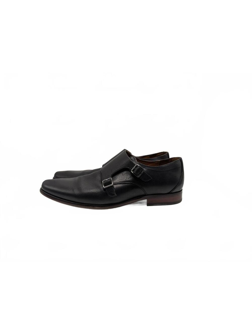 Florsheim Cap Toe Double Monk Strap Dress Shoes Men's‎ Size 8.5
